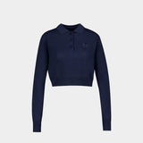 Ls Polo - Marine Serre - Cotton - Blue