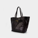 Elly Shopper Bag - ANINE BING - Leather - Brown