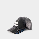 Ac Logo Cap - Courreges - Vinyl - Black