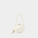 Oval Clutch - SELF PORTRAIT - Synthetic - Ivory