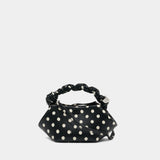 Bou Mini Printed - Ganni - Leather - Black