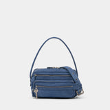 Camero Party V Shoulder Bag - Acne Studios - Leather - Blue