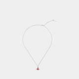 Fabianna Necklace - Vivienne Westwood - Metal - Red
