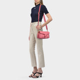 Tabby Pillow Bag in Taffy Pink Leather