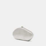 The Caldera Clutch - Cult Gaia - Leather - Silver