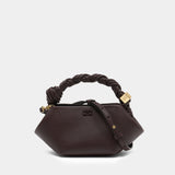 Bou Mini Handbag - Ganni - Synthetic - Brown