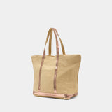 L Shopper Bag - Vanessa Bruno - Linen - Beige