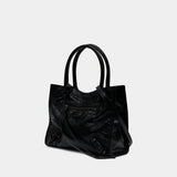 Le City Mini Shoulder Bag - Balenciaga - Leather - Black