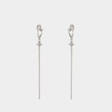 Amira Earrings - Vivienne Westwood - Metal - Silver