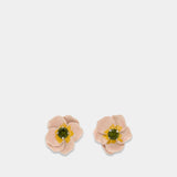 Blooming Poppy Earrings - Simone Rocha - Metal - Multicolor