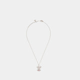Octavie Necklace - Vivienne Westwood - Metal - Pink