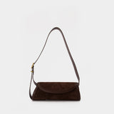Cannolo Small Shoulder Bag - Jil Sander - Leather - Brown
