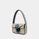 Tommy Beaded Shoulder Bag - Staud - Viscose - Multicolor