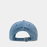 Jeremy Baseball Ab Cap - ANINE BING - Cotton - Blue