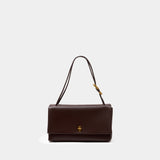 The Large Dual Shoulder Shopper Bag - Marc Jacobs - Leather - Brown