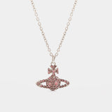 Grace Bas Relief Necklace - Vivienne Westwood - Metal - Silver