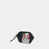 Bou Puddle Coin Purse - Ganni - Leather - Black