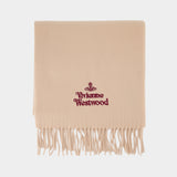 30x180 Scarf - Vivienne Westwood - Wool - Beige