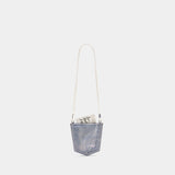Pocket Crossbody - MM6 Maison Margiela - Polyester - Blue