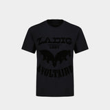 Edwin Hc Voltaire Flock Strass T-Shirt -Zadig&Voltaire- Cotton - Black