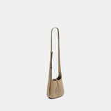 Miller Swing Shoulder Bag - Tory Burch - Leather - Beige