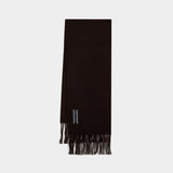 Estate Scarf - OUR LEGACY - Wool - Brown