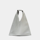Classic Japanese Shoulder Bag - MM6 Maison Margiela - Synthetic - Silver