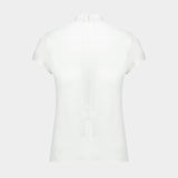 Heritage Crepe T-Shirt - Courreges - Synthetic - White