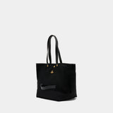 Utility Shopper Bag - Vivienne Westwood - Leather - Black