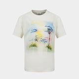 Honore Gb T-Shirt - Isabel Marant - Cotton - White