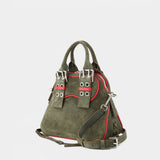 Top Handle Small Purse - Marni - Leather - Khaki