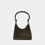 Cuff Shoulder Bag - Staud - Leather - Brown