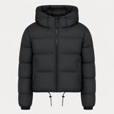 Alta Short Puffer Jacket W3t3 - RAINS - Synthetic - Black