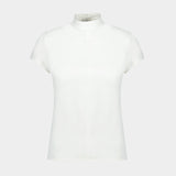 Heritage Crepe T-Shirt - Courreges - Synthetic - White