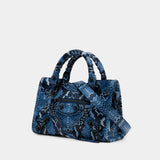 Le City Mini Bag - Balenciaga - Leather - Blue