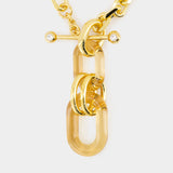 Necklace - Rabanne - Synthetic - Gold