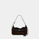 Bel Air Shoulder Bag - Balenciaga - Leather - Brown