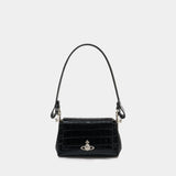 Hazel Small Purse - Vivienne Westwood - Leather - Black