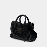 Le City Bag - Balenciaga - Cotton - Black