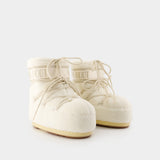 Icon Low Ankle Boots - Moon Boot - Synthetic - White