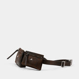 Double Pouch Belt - Vivienne Westwood - Leather - Brown