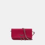 Rock Nano Vintage Crossbody - Zadig & Voltaire - Leather - Pink