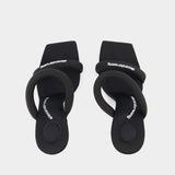 Julie Sandals  - Alexander Wang - Nylon - Black