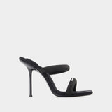 Julie Sandals - Alexander Wang - Nylon - Black