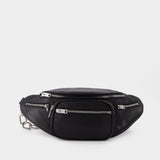 Attica Soft Fanny Pack Belt Bag - Alexander Wang - Black - Leather