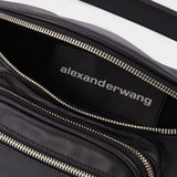 Attica Soft Fanny Pack Belt Bag - Alexander Wang - Black - Leather