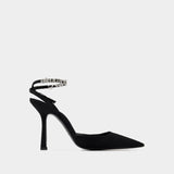 Delphine 105 Sandals - Alexander Wang - Black - Viscose