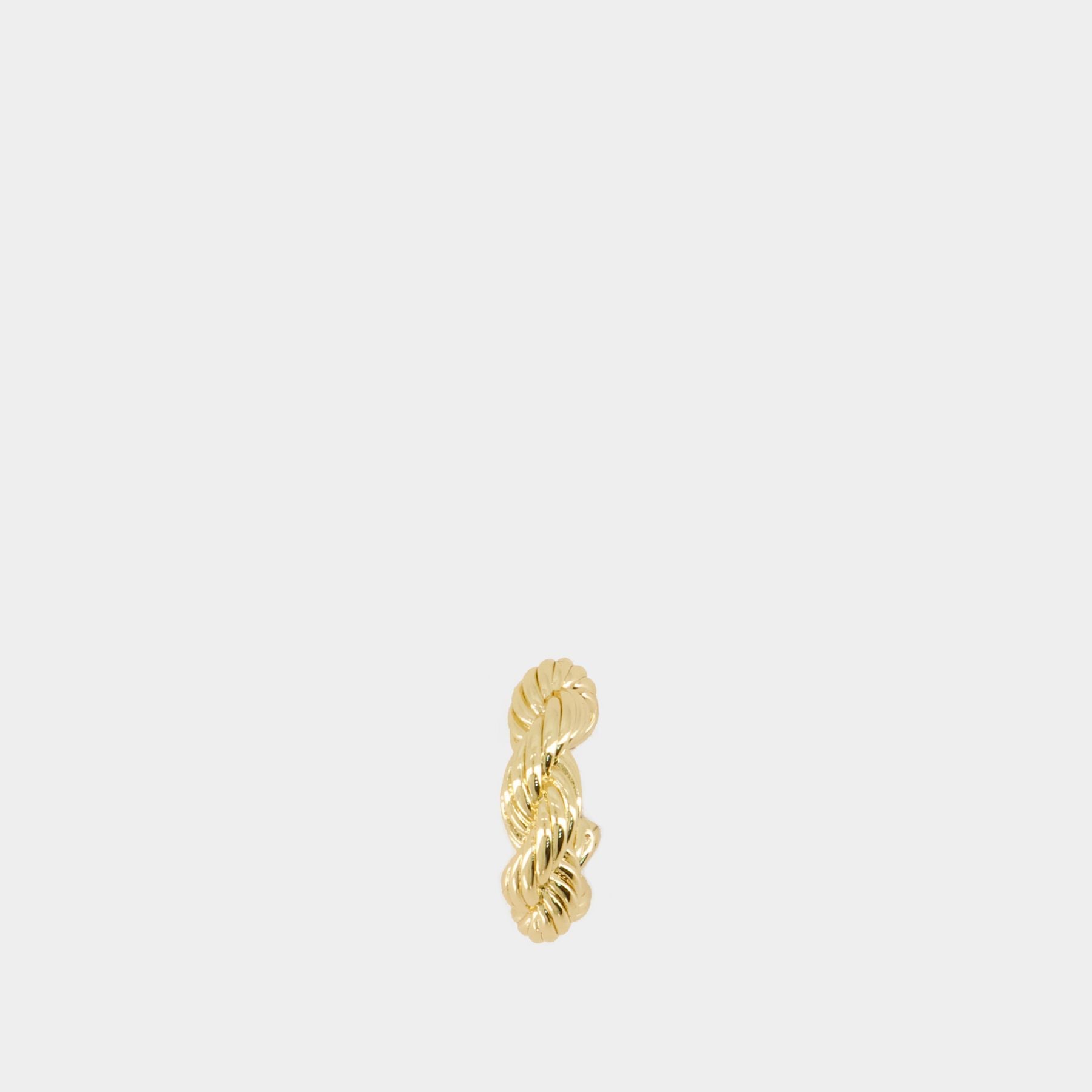 Twist Rope earrings Anine Bing Gold plated Gold