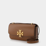 Eleanor E/W Small Hobo Bag - Tory Burch -  Moose - Leather