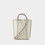 Perry Mini Hobo Bag - Tory Burch - New Ivory - Leather